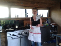 Our lovely chef for the evening Xandra